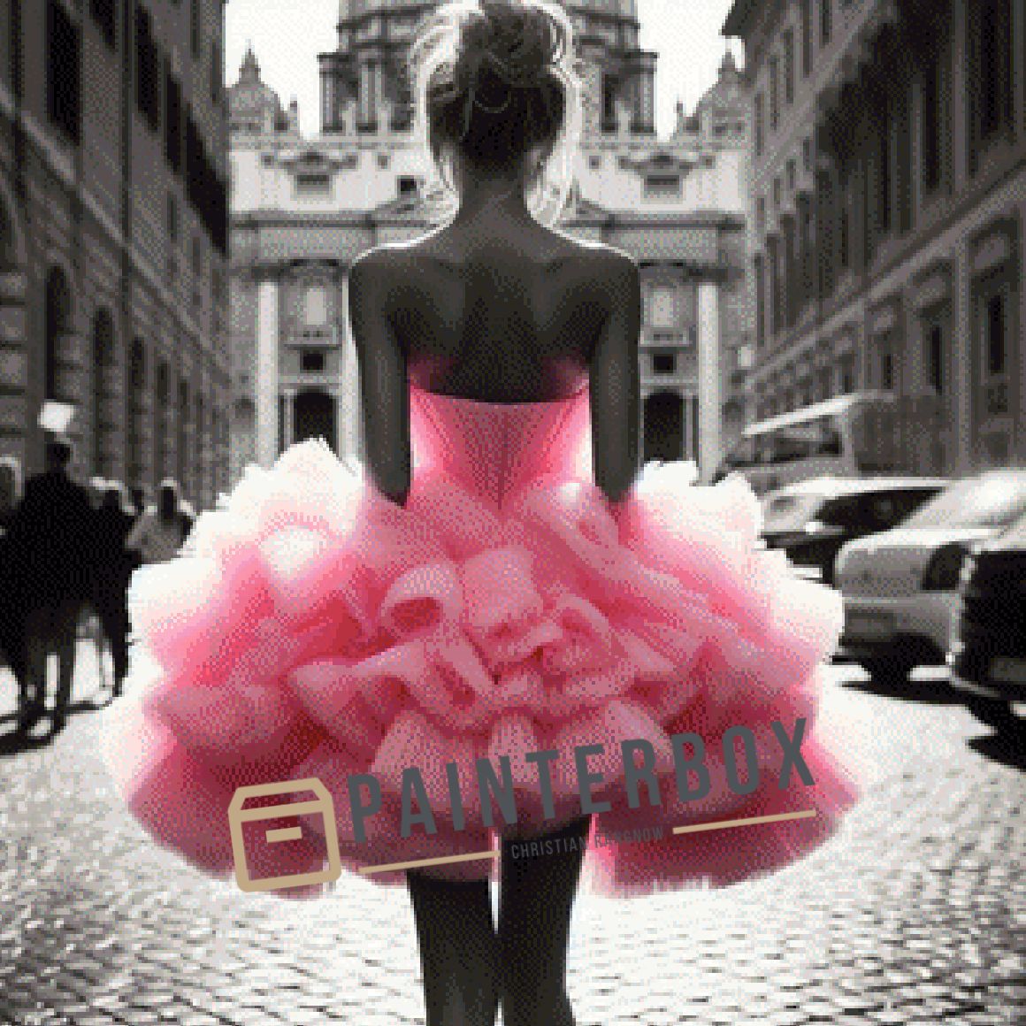 Pink Dress by CaroFelicia - 100 Farben