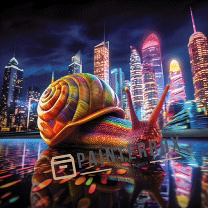 City Snail by ArtRosa - 429 Farben