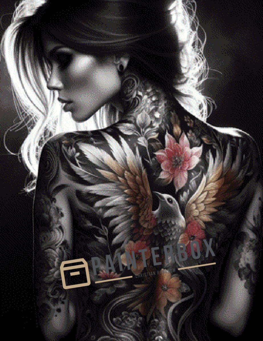 Tattoo Girl by CaroFelicia - 85 Farben