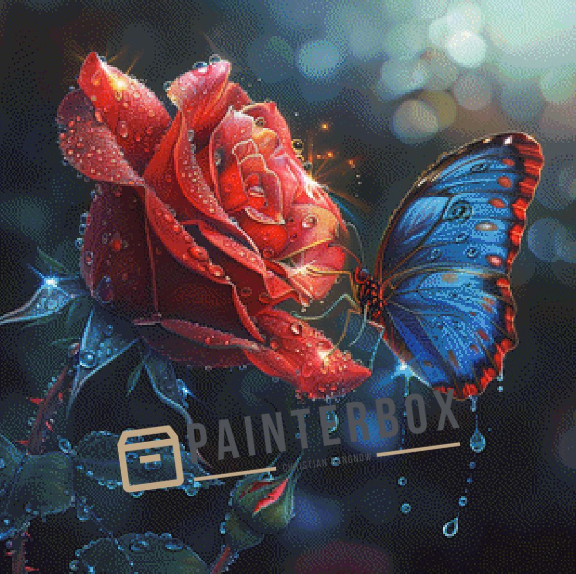 Beautiful red Rose by ellufija - 260 Farben