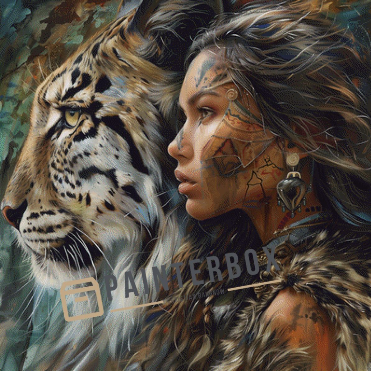 Tigerwomen by ArtRosa - 150 Farben
