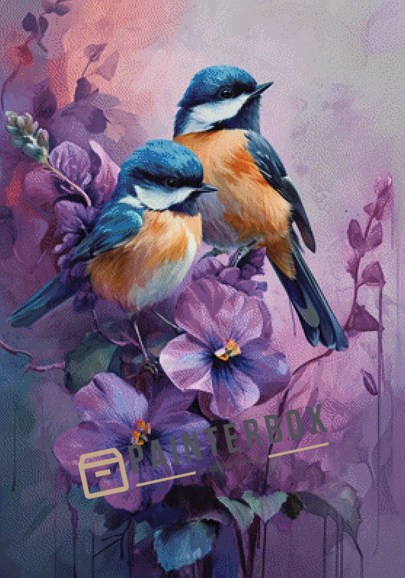Bird Love by PixxChicks - 200 Farben