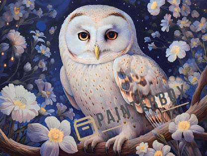 Snow Owl by ArtRosa - 200 Farben