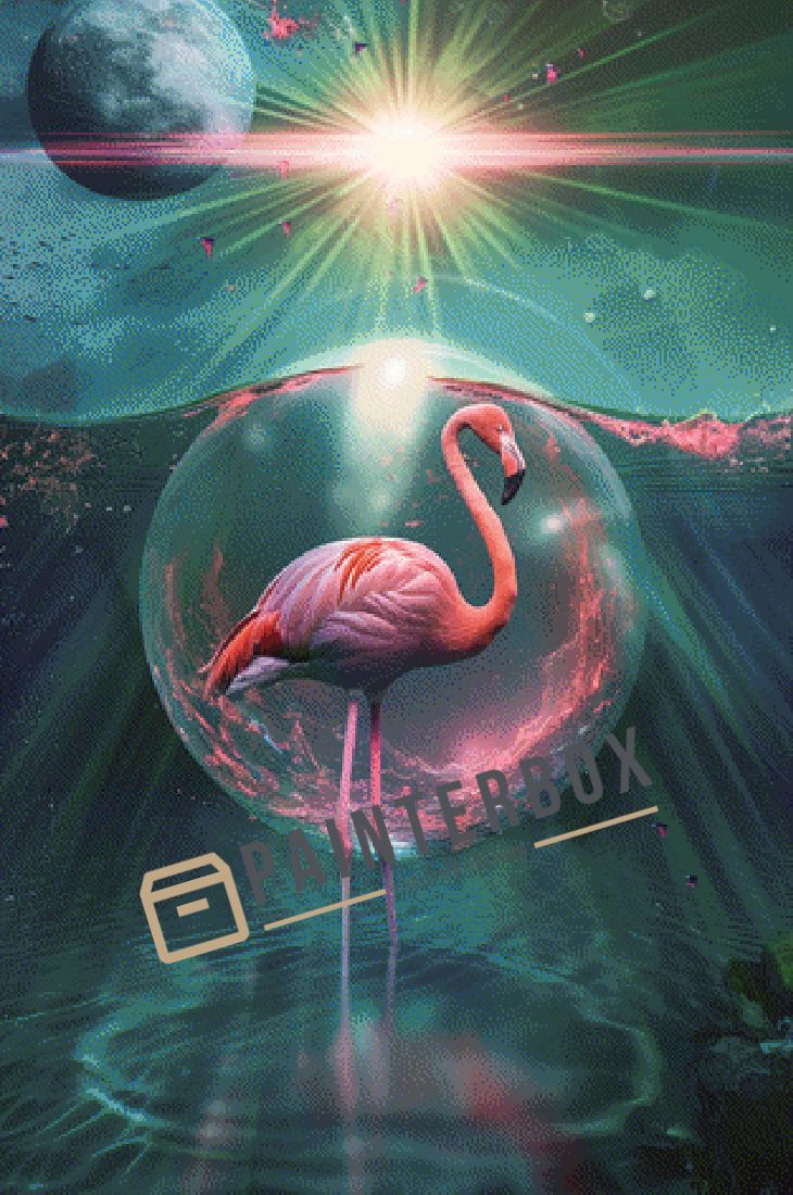 Flamingo Fantasy by PiXXel Pics - 220 Farben