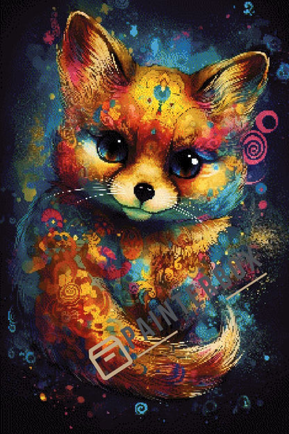 Wonderful Fox by Bátor Gábor 330 colors
