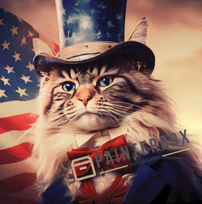 American Cat by ArtRosa - 180 Farben