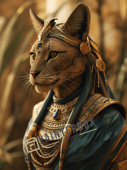 Egyptian royal Cat by PiXXel Pics - 160 Farben