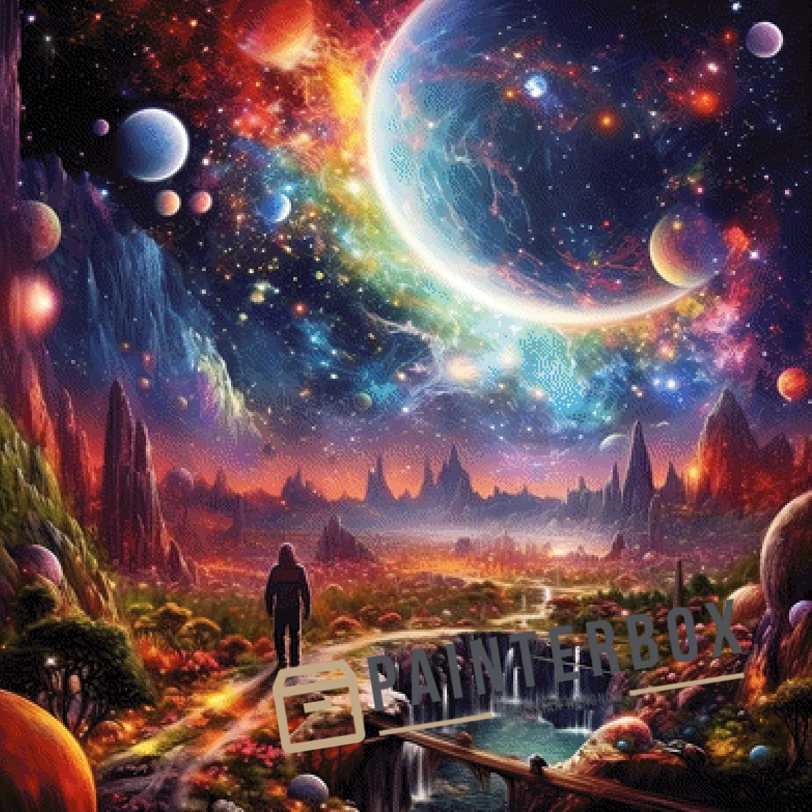Fantasy Cosmos by ellufija - 340 Farben