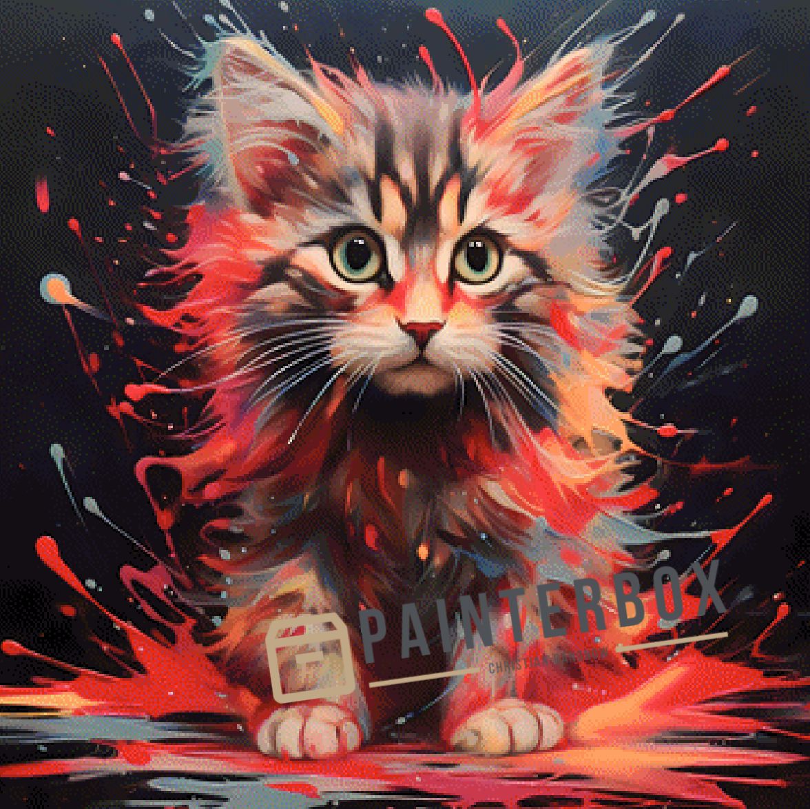 Baby Cat by ArtRosa - 220 Farben