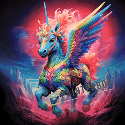Rainbow Unicorn by ArtRosa - 310 Farben