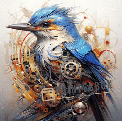 Mechanic Bird by ArtRosa - 230 Farben