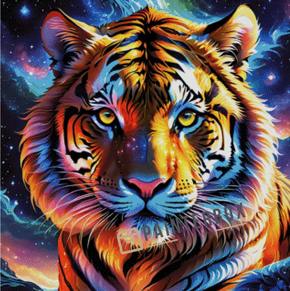 Colorful Tiger by Artifey - 380 Farben