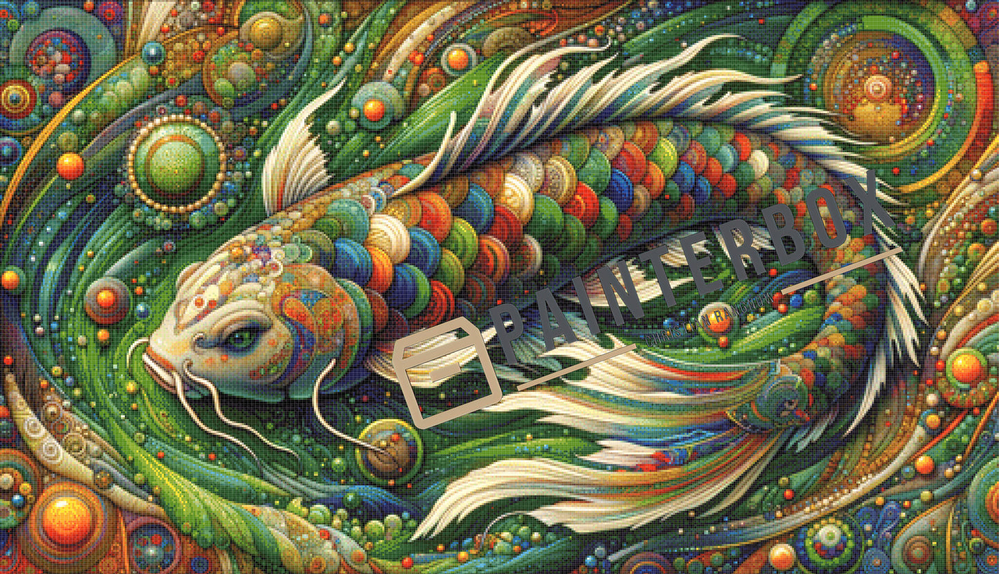 Mosaik Koi - 300 Farben