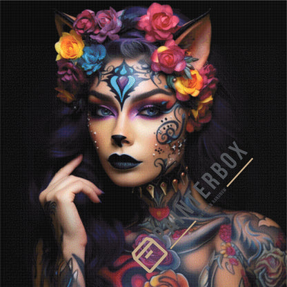 Katzenfrau by ArtRosa - 250 Farben