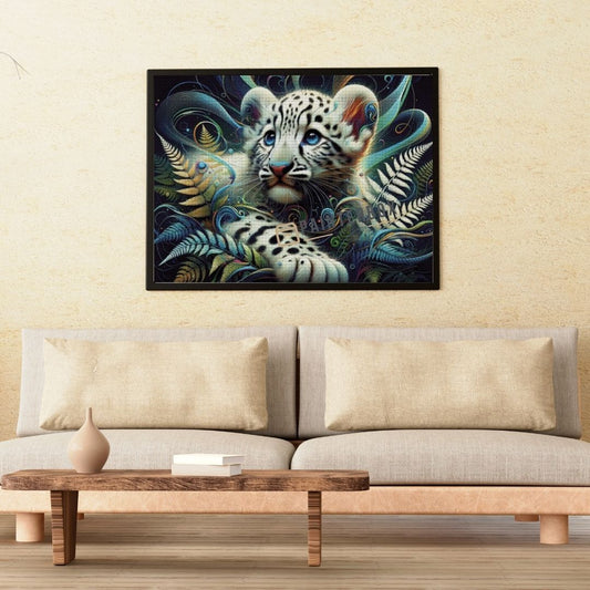 Cute white Tiger by CaroFelicia - 250 Farben
