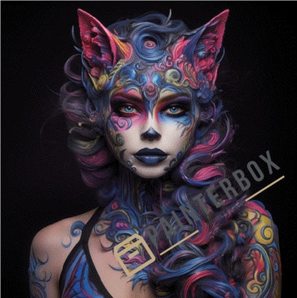 Katzengirl by ArtRosa - 180 Farben