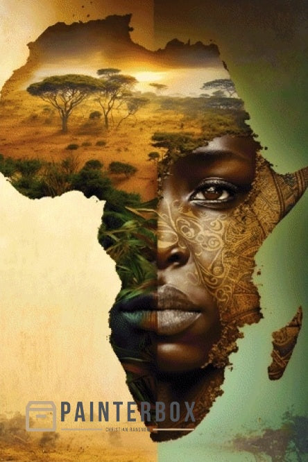 Africans by Bátor Gábor 150 colors