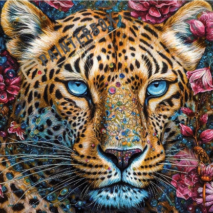 Flower Leopard by Catill - 300 Farben