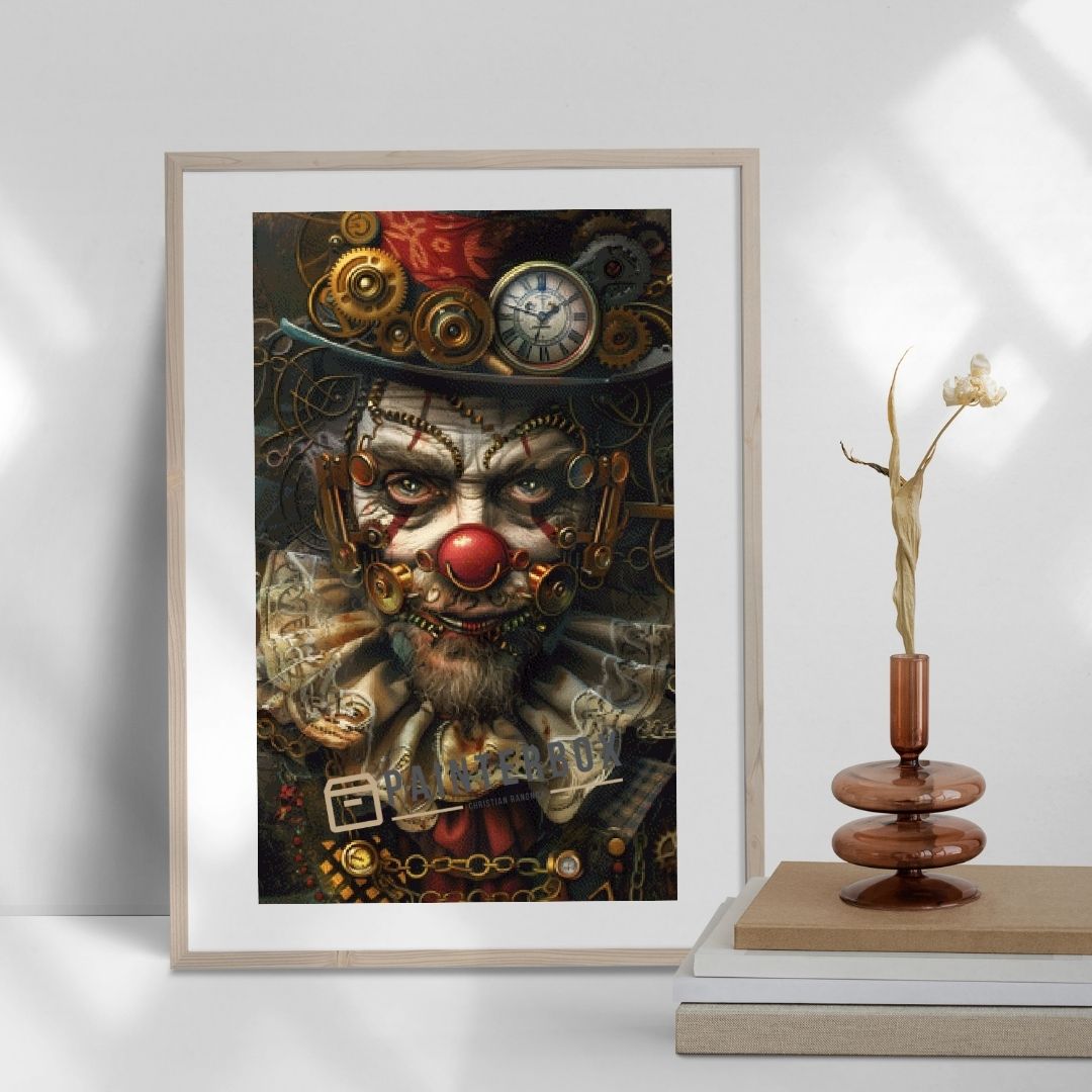 Steampunk Clown by PixxChicks - 210 Farben