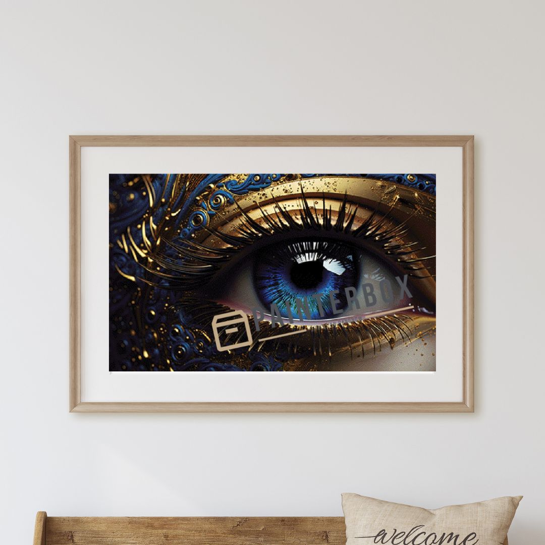 The blue Eye by ellufija - 230 Farben