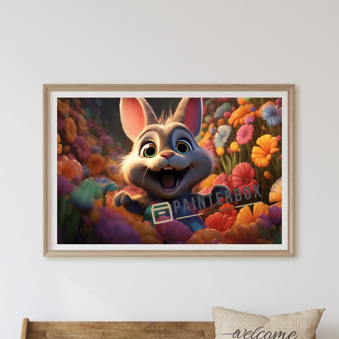 Happy Rabbit by PiXXel Pics - 310 Farben