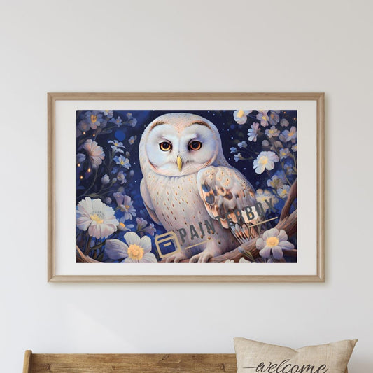Snow Owl by ArtRosa - 200 Farben