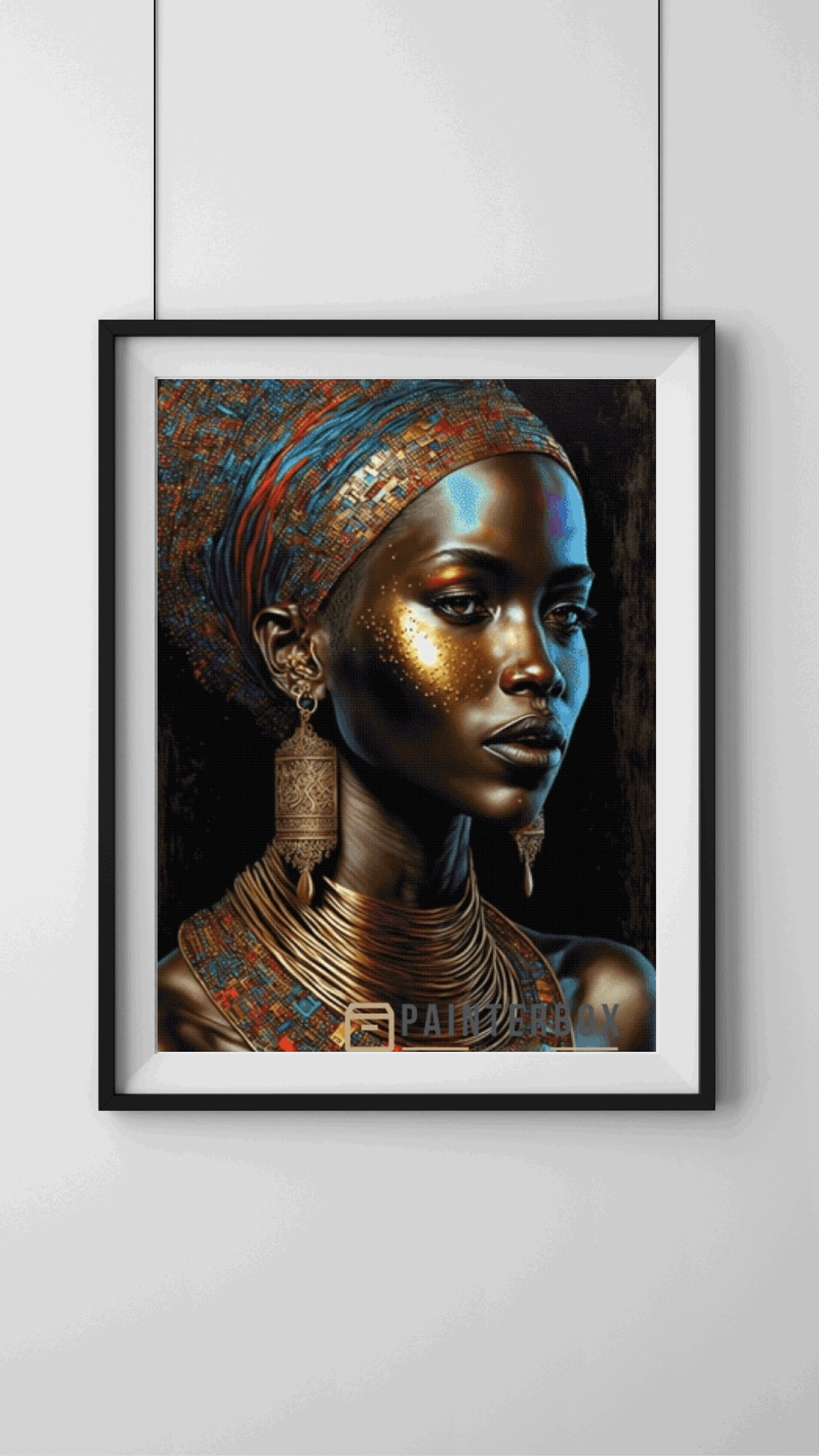 African Lady by Bátor Gábor 275 Farben