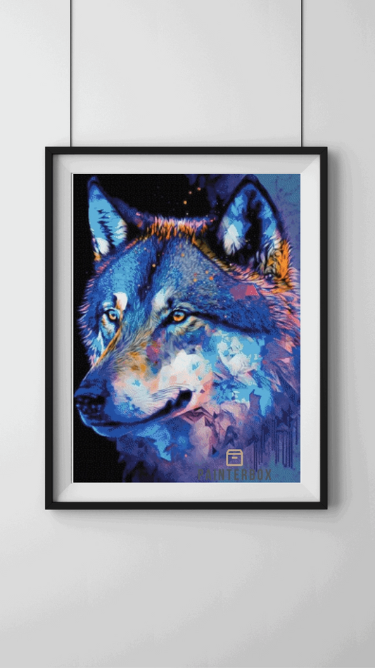 Blue Wolf by Bátor Gábor 215 Farben