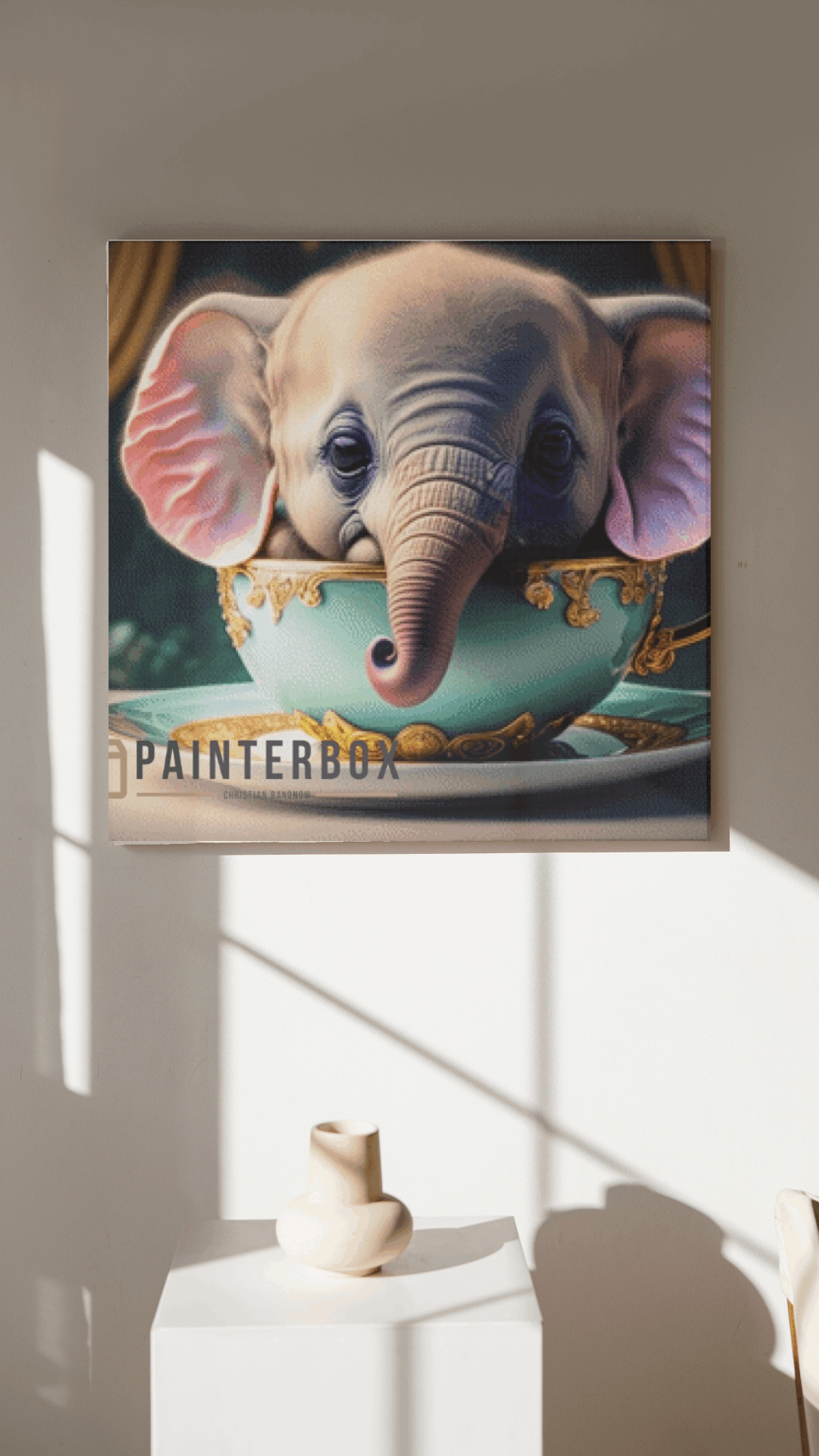 Cute Elephant by Mr. Clay - 250 Farben