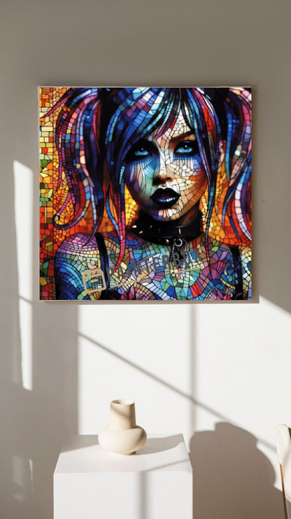 Mosaik bad Girl by CaroFelicia - 400 Farben
