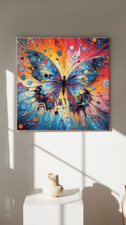 Splash Butterfly by CaroFelicia - 320 Farben