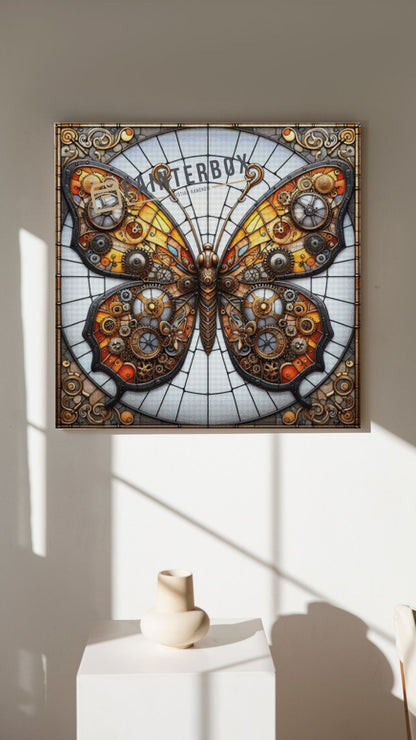 Mosaik Steampunk Butterfly by PixxChicks - 240 Farben