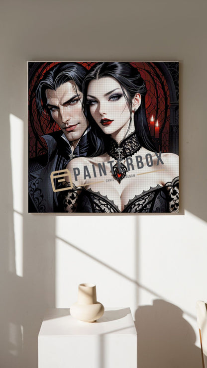 Vampire Couple 100 Farben