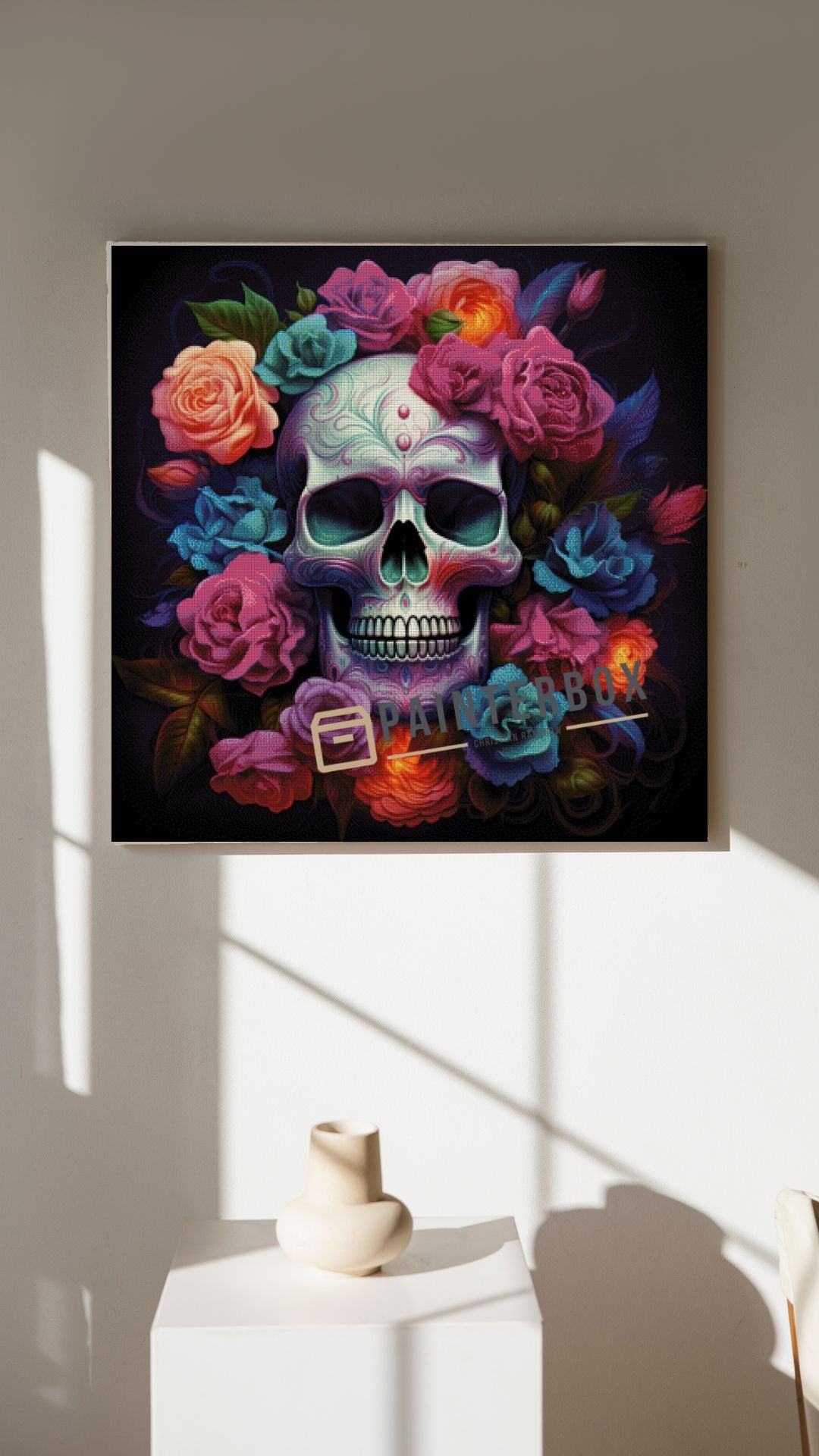 Skull of Roses by ArtRosa - 260 Farben