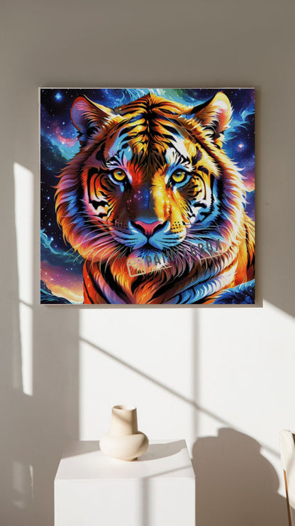 Colorful Tiger by Artifey - 380 Farben