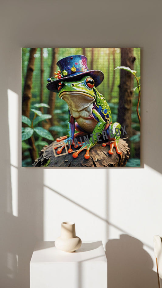 Froggy mit Zylinder by ArtRosa - 370 Farben