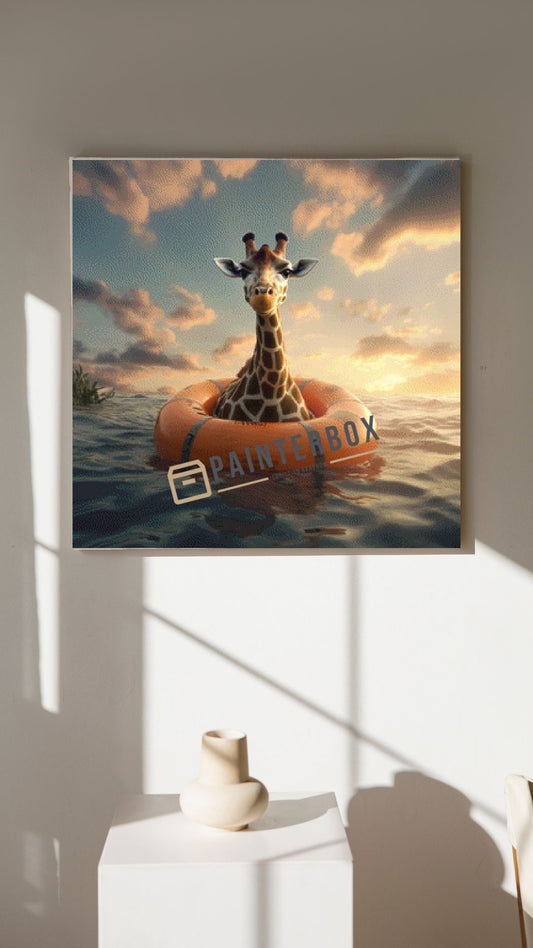 Raft Giraffe by PiXXel Pics - 140 Farben
