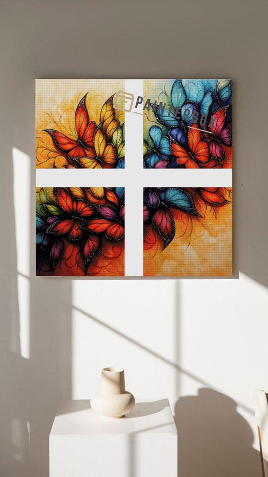 Butterfly Foursome by PiXXel Pics - 340 Farben