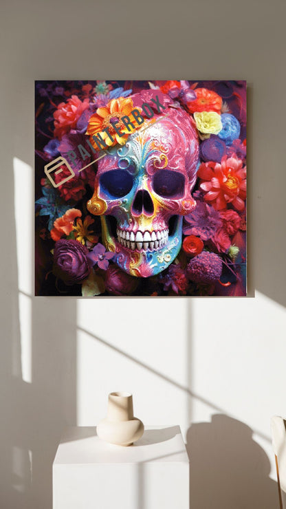 Skull of Flowers by ArtRosa - 360 colors