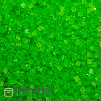Diamond Painting - Neon Glow in the Dark stones (green) NH 021 (corresponds approximately to DMC 902)
