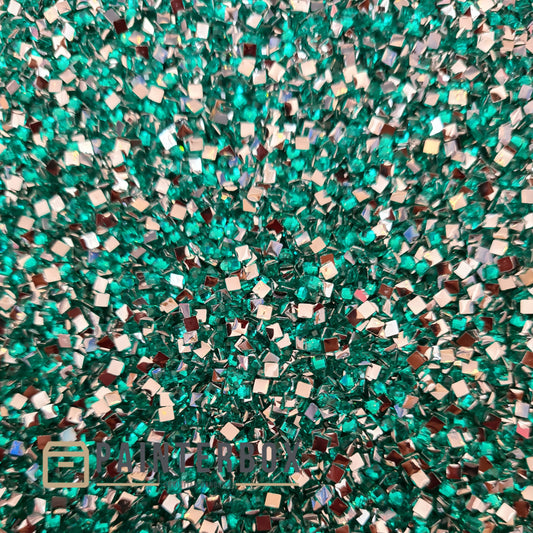 Diamond Painting - DMC Strass/Crystal Stones 958 Sea Green - DK