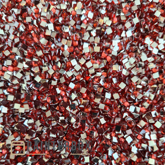 Diamond Painting - DMC Strass/Crystal Stones 817 Coral Red - VY DK