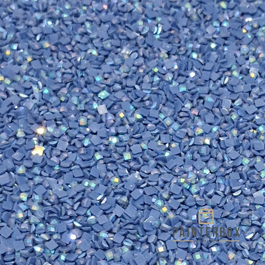 Diamond Painting – DMC Aurora Borealis (AB) Steine 3807 Cornflower Blue
