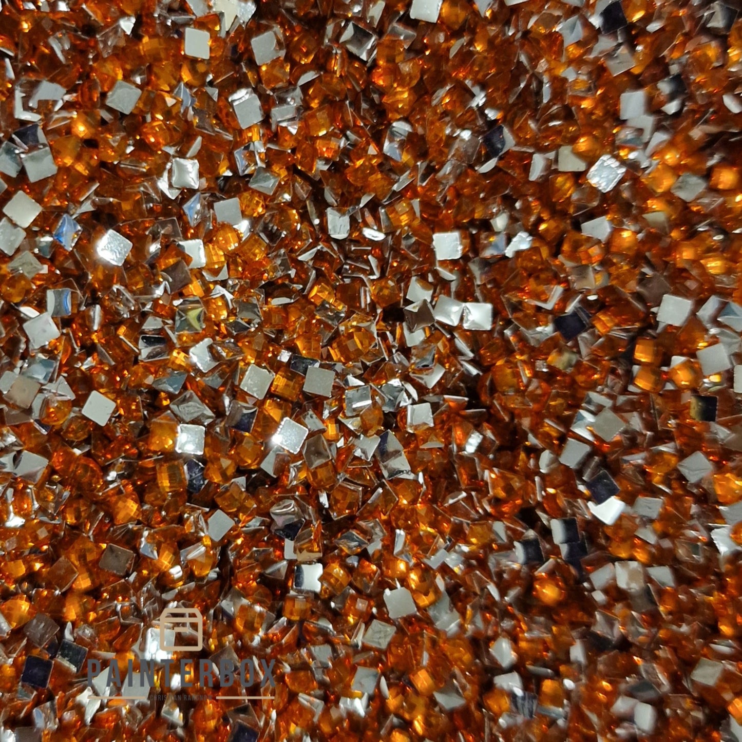 Diamond Painting – DMC Strass/Crystal Steine 946 Burnt Orange - MED