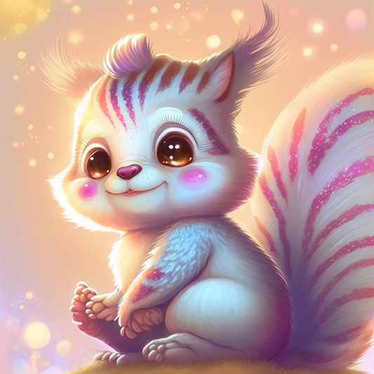 Fantasy Squirrel by Bátor Gábor 180 colors