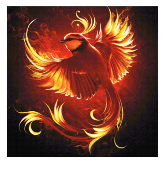 Fire Bird by Elena Dudina - 120 colors