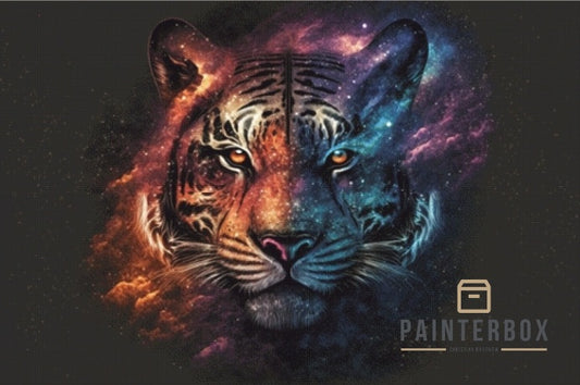 Space Tiger by Bátor Gábor 200 Farben