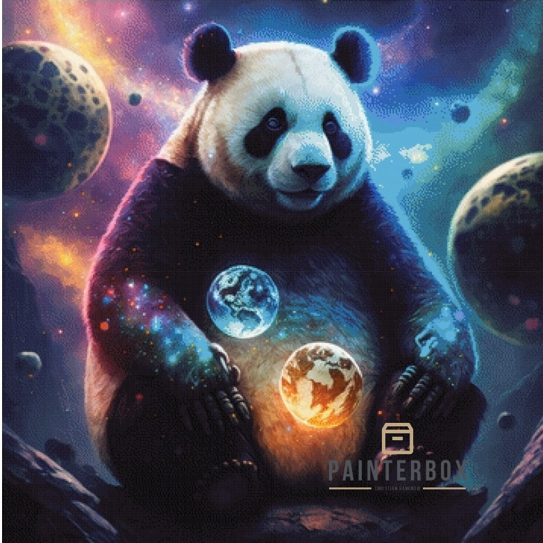 Space Panda by Astrodeum - 260 colors
