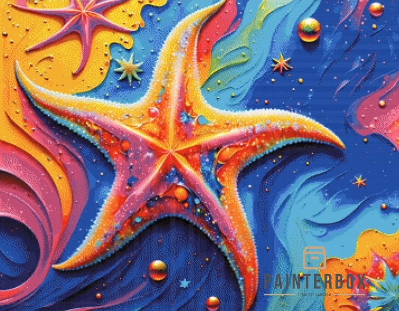Starfish by StarCraftPatterns - 249 Farben