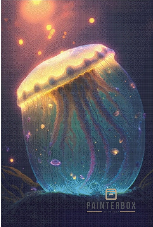 Tyndall Jellyfish by Bátor Gábor 180 Farben